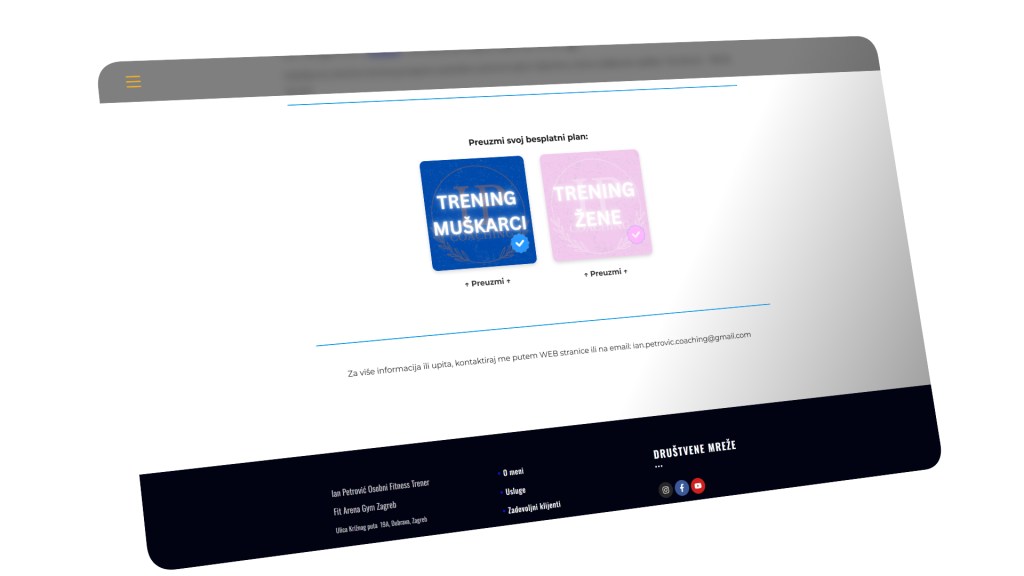 Vođenje i izrada bloga za teretane i fitness trenere u Zagrebu
